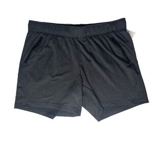 Liberty Pro Athletic Shorts Womens Small Gray New Running Gym Workout Activewear